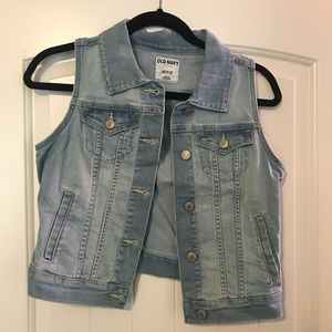 Denim vest